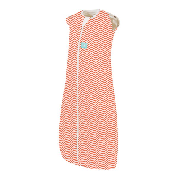 ergoCocoon 0.2 TOG  Swaddle and Sleep Bag - Coral Chevron 