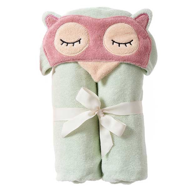 Breganwood Organic Towel - Sleepy Owl