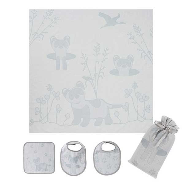 Breganwood Muslin Collection - Gift Bag - Grey