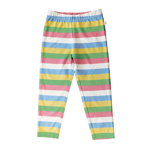 Organic Cotton Leggings – Seaside Stripes