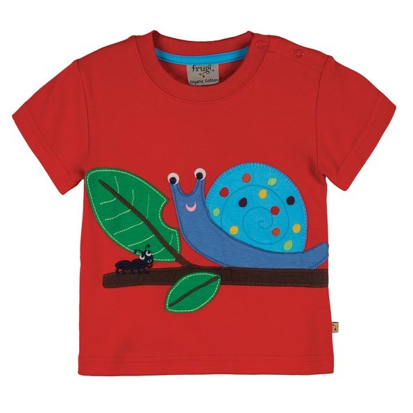 Frugi Organic T-shirt – Snail