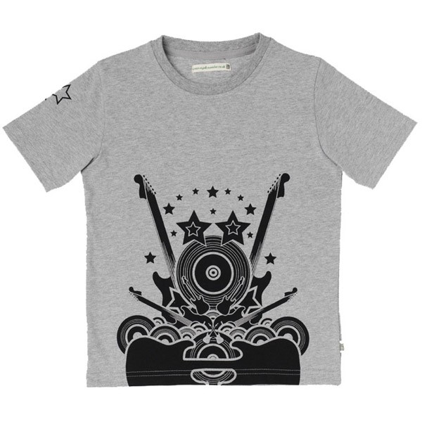 Rock Guitar Grey T-shirt