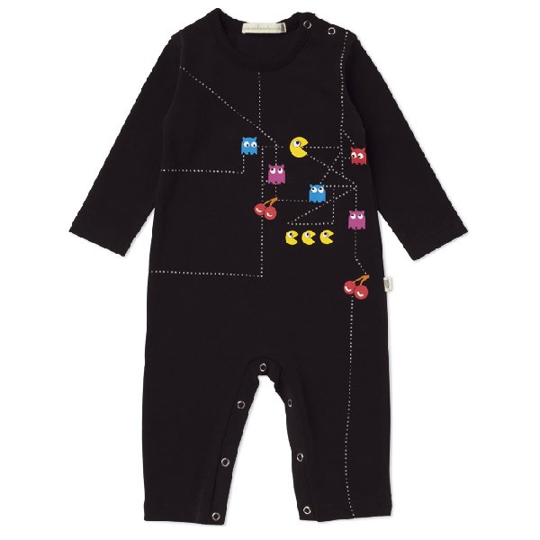 “Arcade” Babygrow (Black)