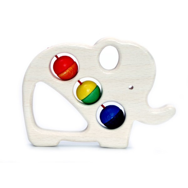 Hess Spielzeug Grasping Elephant Rattle