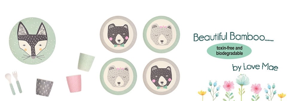 Love Mae Bamboo Dinnerware