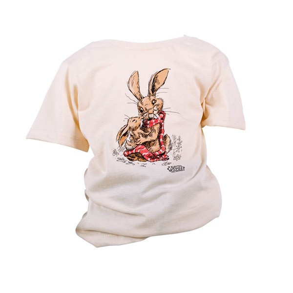 Jenkins the Hare (Baby Kiss) Organic T-shirt 