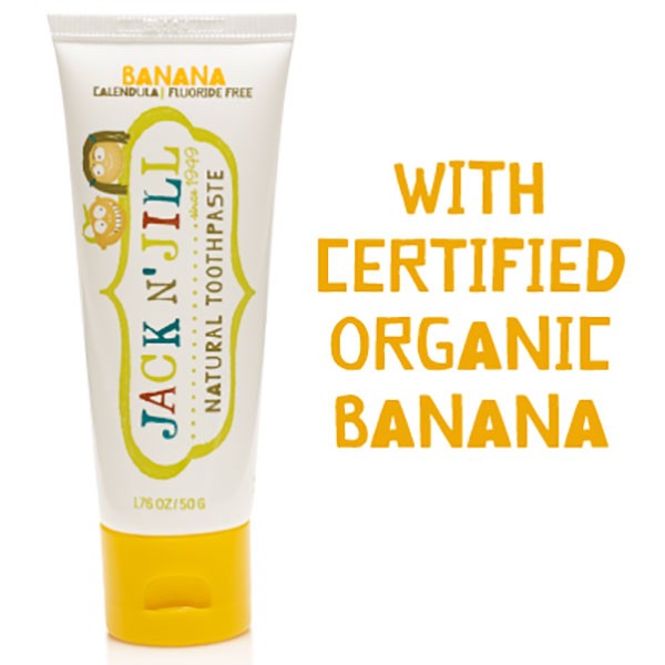 Jack N' Jill Organic Toothpaste - Banana