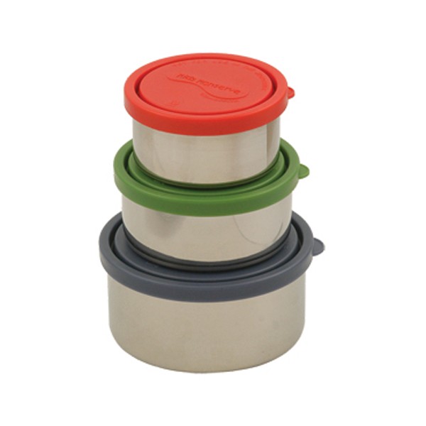 Kids Konserve “nesting trio” Stainless Steel Food Containers 