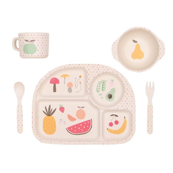 Bamboo 5-piece East your Greens Set 1