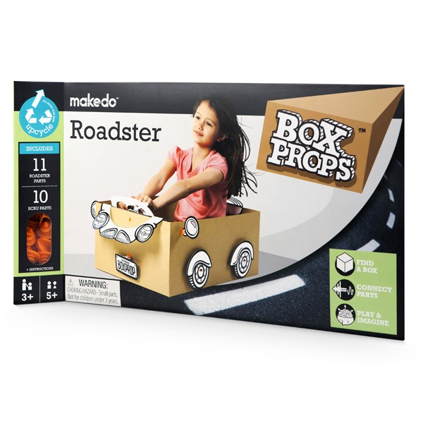 Makedo Box Props Roadster Kit