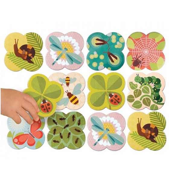 petitcollage memory bugs game