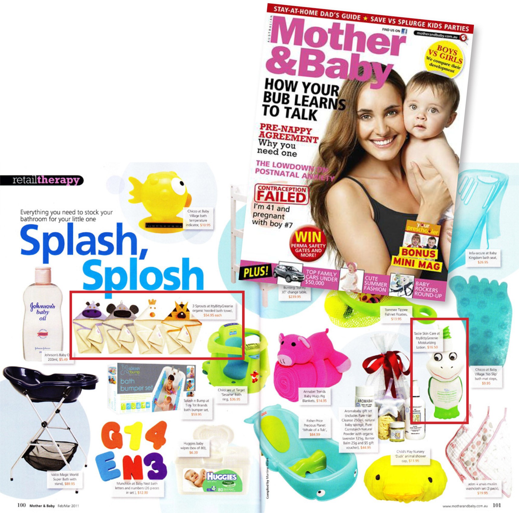 Mother & Baby Magazine (Feb/March 2011)