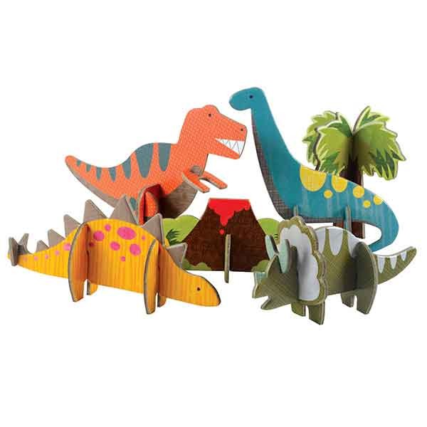 Petit Collage Pop-out Dinosaurs