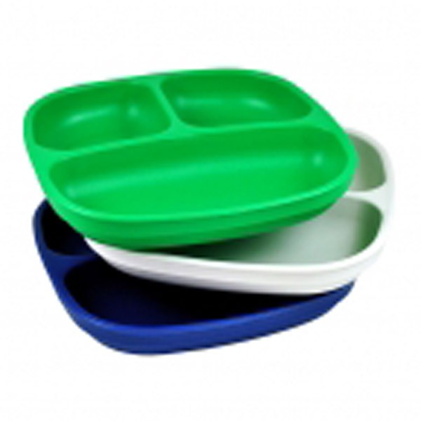 Replay plates 3 pack navy green white