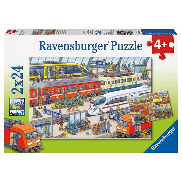 Ravensburger Busy Train Station Puzzle