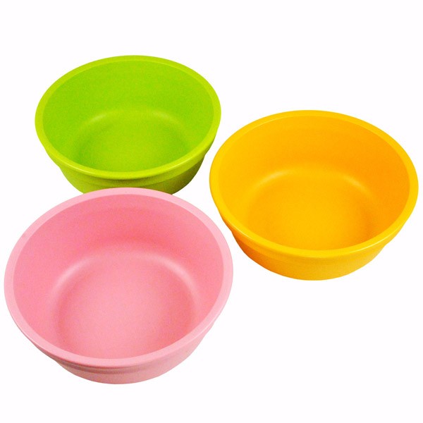 Re-Play Bowls 3-pack  (green, pink, orange)