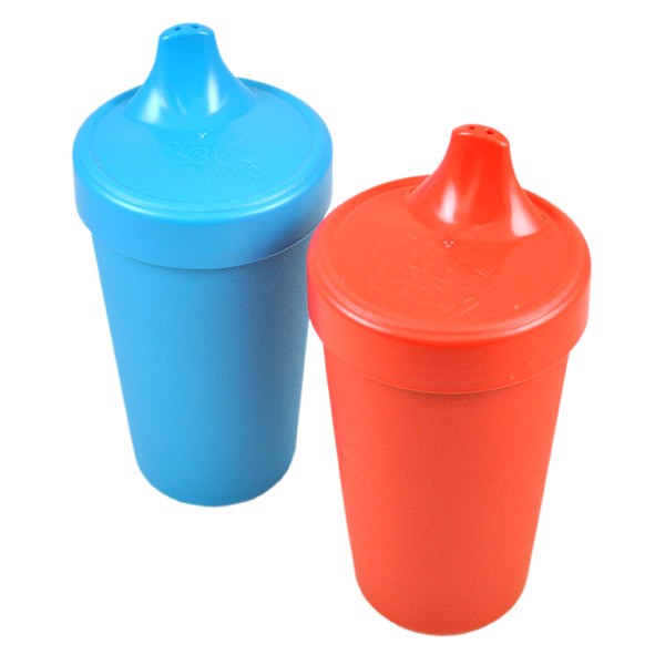Re-Play Spill-proof Cups 2-pack (red & blue)