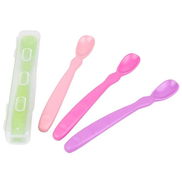 Re-Play Infant Spoons - Pink