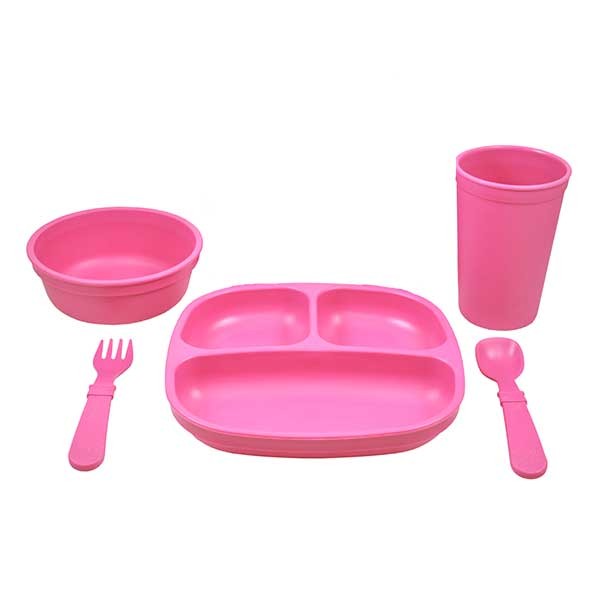 Re-Play Dinnerset - Bright Pink