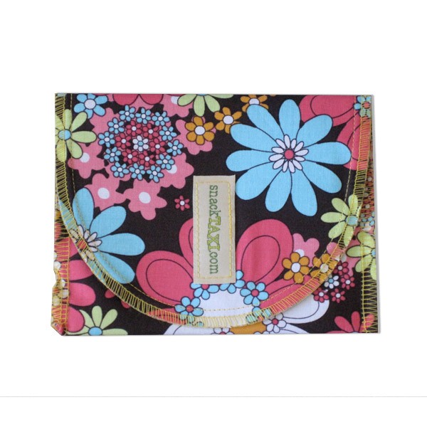 SnackTAXI “peace flowers” Reusable sacs