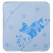 Organic Hooded Bath Towel - Prairie Collection - Blue
