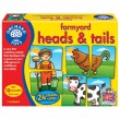 Orchard Toys Farmyard Heads and Tails Game 