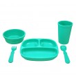 RePlay Toddler Dinner Set - Aqua