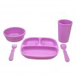 RePlay Toddler Dinner Set - Purple
