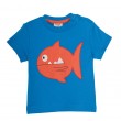 Frugi Organic Little Creatures Fish T-Shirt