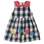 Frugi Little Polly Party Dress (gingham)