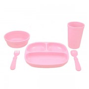Re-Play Dinnerset - Baby Pink