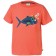 Frugi Organic Fish T-Shirt Orange