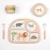 Bamboo 5-piece Dinnerware set – On Safari