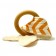 Organic Wooden Teething Ring – Chevrons