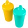 Re-Play Spill-proof Cups 2-pack (aqua & orange)
