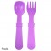 RePlay Utensils - Fork & Spoon Purple