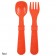 RePlay Utensils - Fork & Spoon Red
