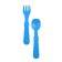 Re-Play Fork & Spoon - Blue