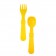 Re-Play Fork & Spoon - Sunny Yellow