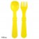 RePlay Utensils - Fork & Spoon Yellow